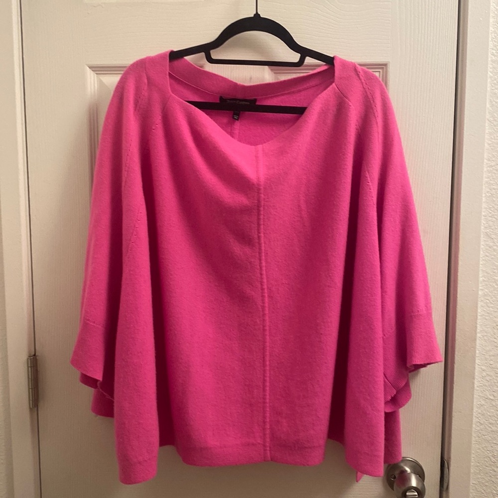 Juicy Couture Cashmere Poncho (Pink)